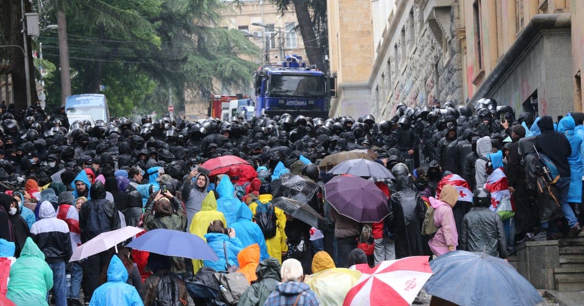 احتجاجات جورجيا ضد "التأثير الأجنبي": "لا لموسكو بأي ثمن"