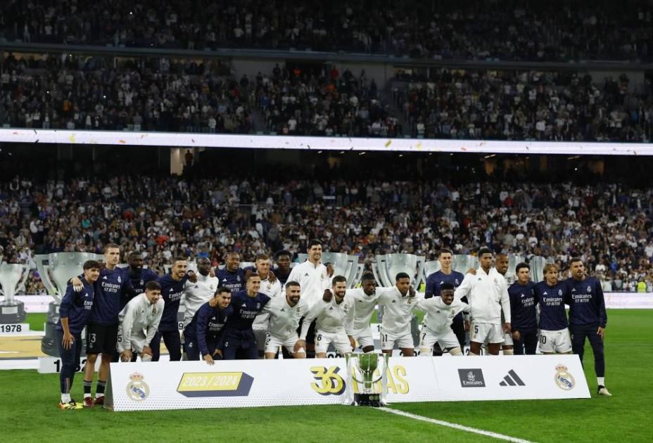 ريال مدريد يحتفل بلقب «الليغا» بمزيد من الأرقام القياسية