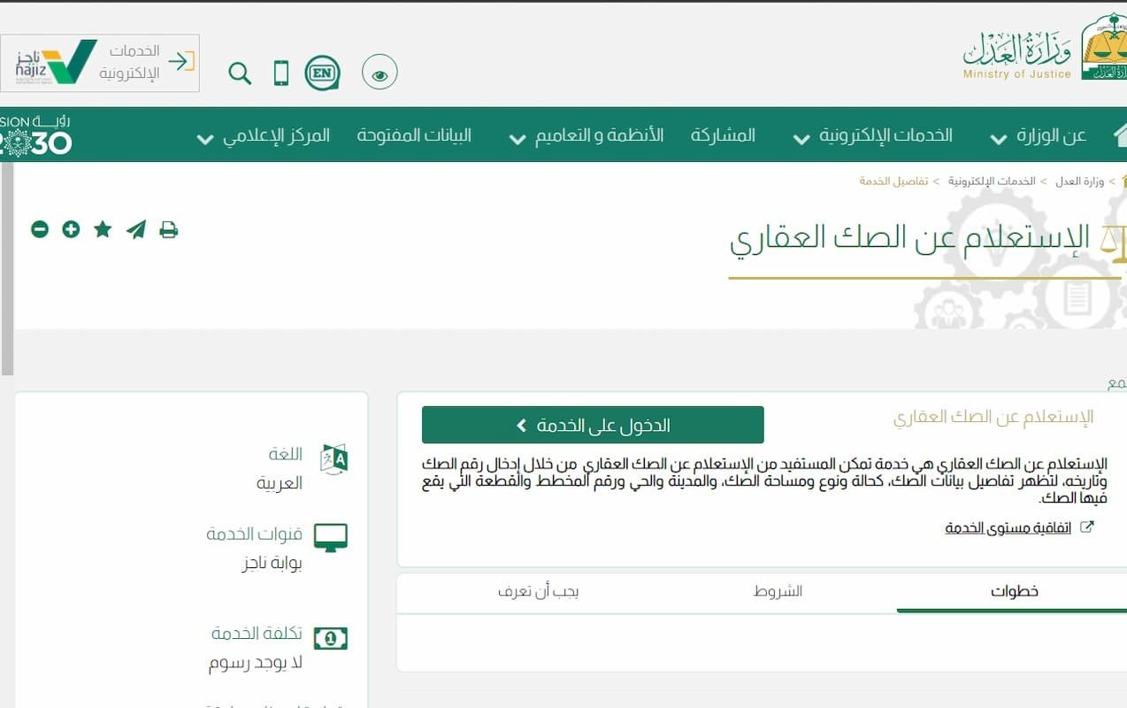 أهم المعلومات عن رقم الهوية العقارية في السعودية وطريقة إصدارها - وزارة العدل - موقع الخليج الان
