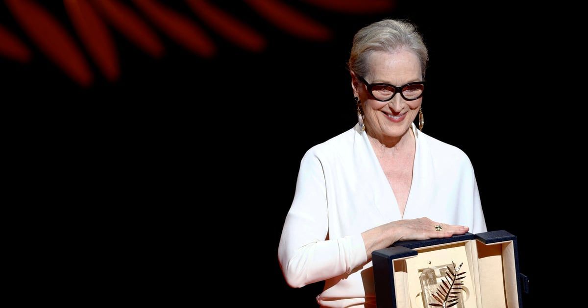 تكريم ميريل ستريب في افتتاح مهرجان كان السينمائي‎ (صور)