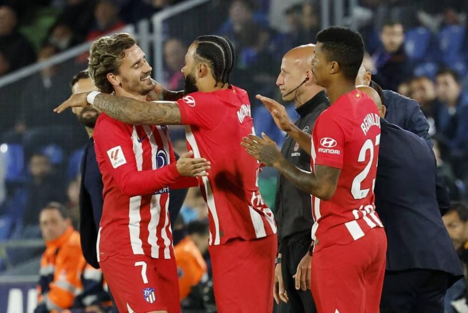 «هاتريك» غريزمان يضمن لأتلتيكو مقعداً في دوري الأبطال