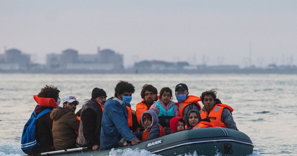 بريطانيا تحطم رقما قياسيا في عدد المهاجرين غير النظاميين