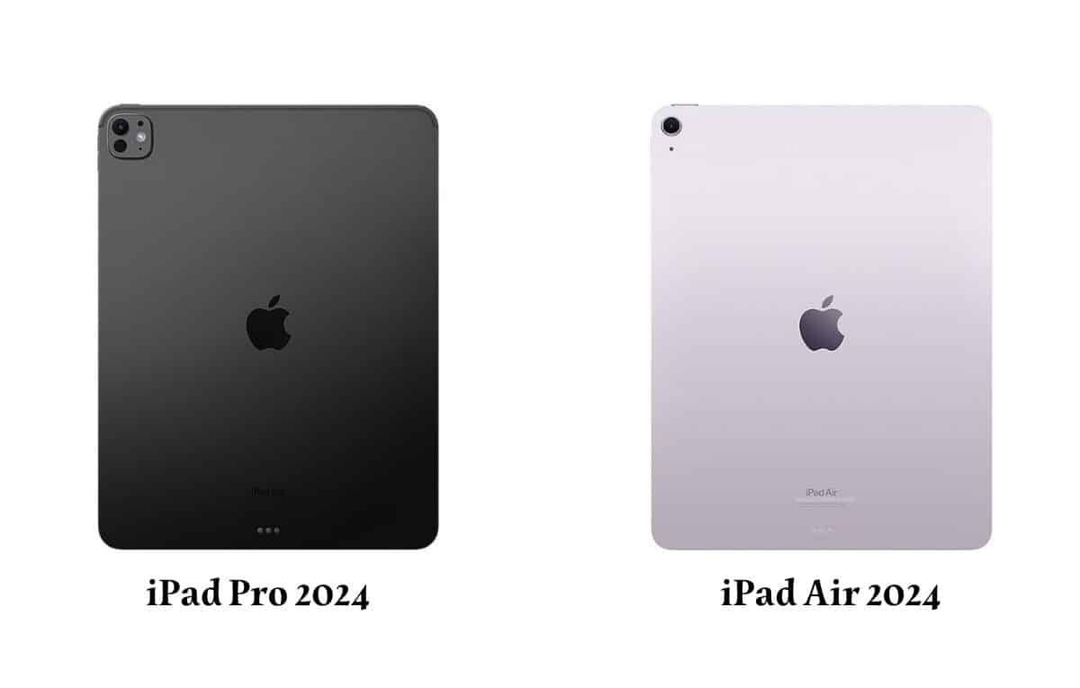 مقارنة بين جهازي iPad Pro 2024 و iPad Air 2024 - موقع الخليج الان