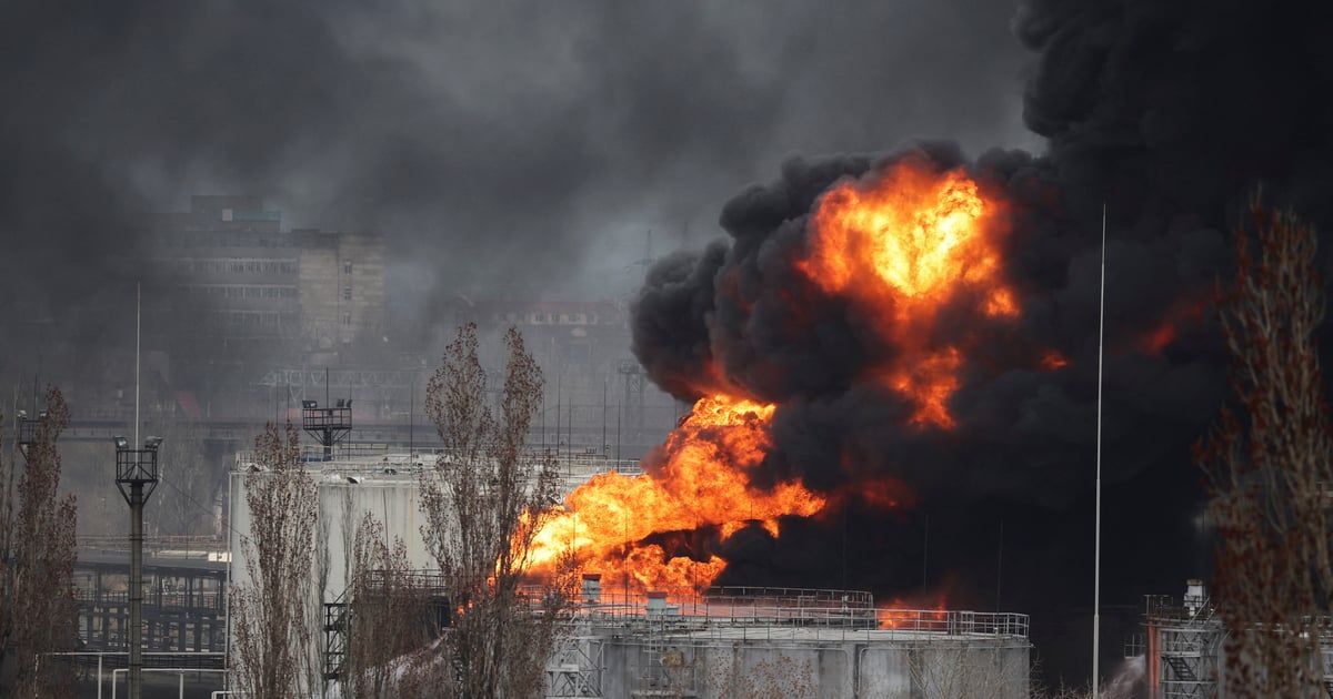 أوكرانيا تستهدف مصفاة سلافيانسك الروسية بطائرة مسيرة