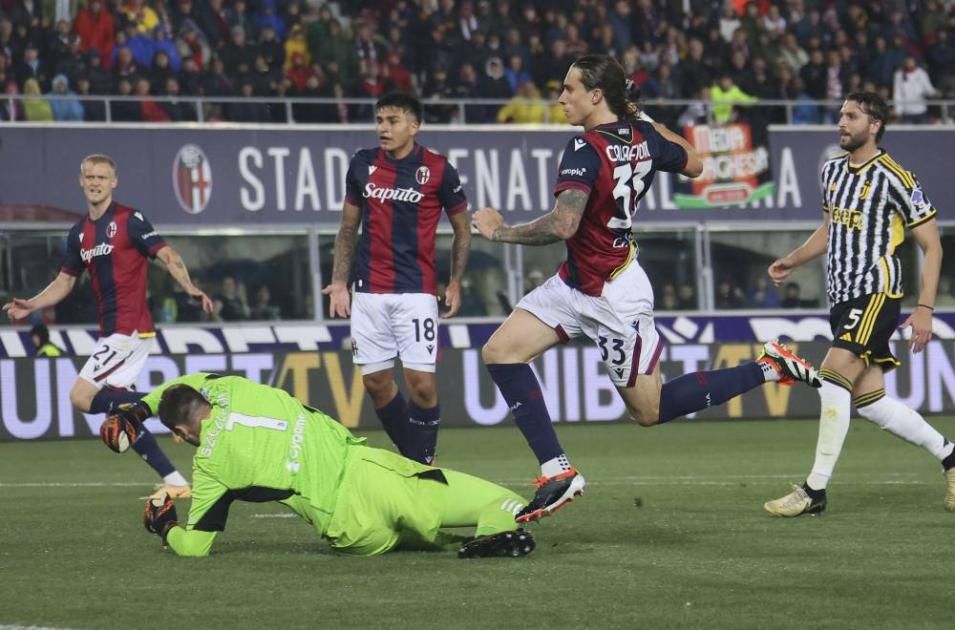 يوفنتوس يفلت من خسارة مذلة أمام بولونيا