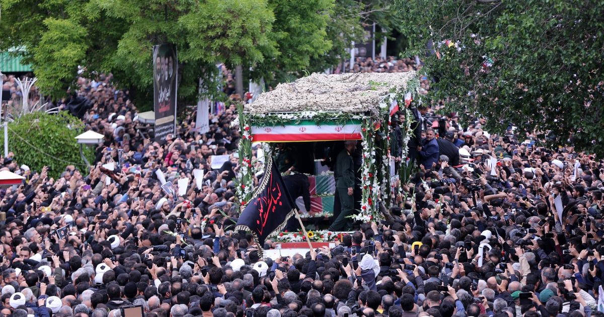 ما دلالة مرور جثامين طائرة رئيسي بـ4 مدن إيرانية؟