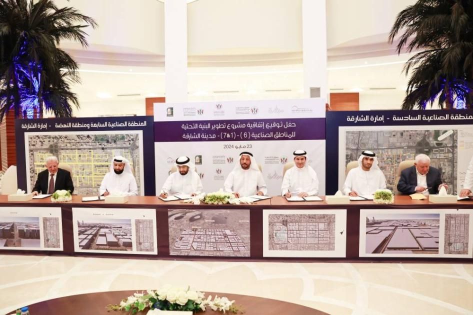 تنفيذاً لتوجيهات سلطان.. تطوير «النهضة» و«الصناعية 6 و7» بـ 416 مليون درهم
