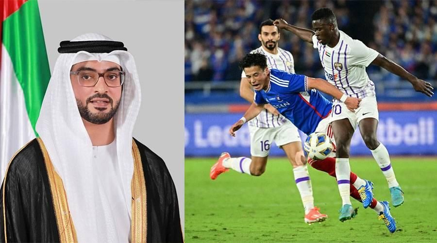 سلطان بن حمدان للاعبي العين: أنتم أمام فرصة رسم فرحة وطن