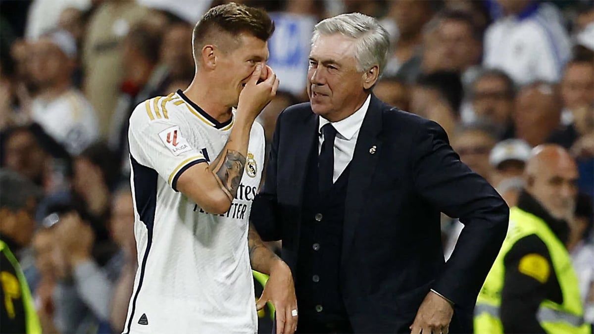 مستحيل.. تعليق مثير من أنشيلوتي حول إيجاد بديل لتوني كروس