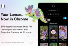 سناب شات تجلب عدسات الواقع المعزز إلى كروم - موقع الخليج الان