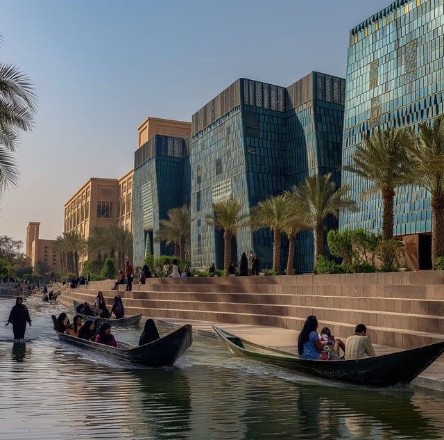 الذكاء الاصطناعي يعيد تصميم مدينة بغداد بطريقة ساحرة (صور)