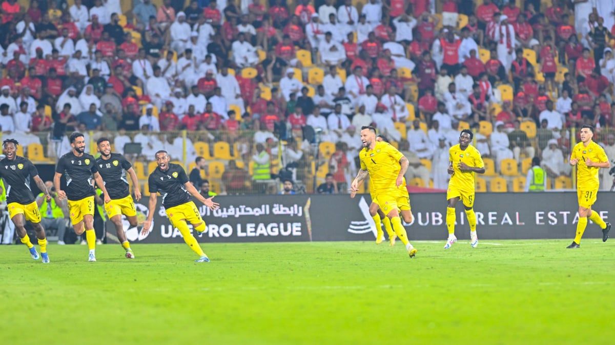 الوصل يتوج بلقب دوري أدنوك للمحترفين بفوزه على شباب الأهلي