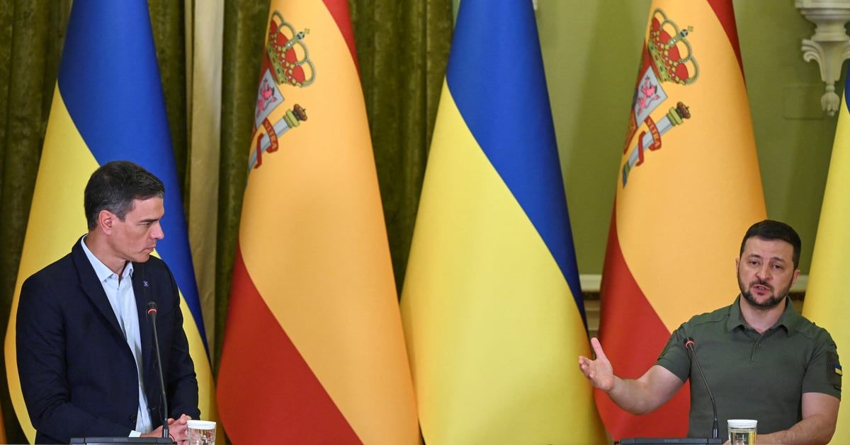 مع احتدام المعارك.. زيلينسكي في إسبانيا طلبًا للسلاح