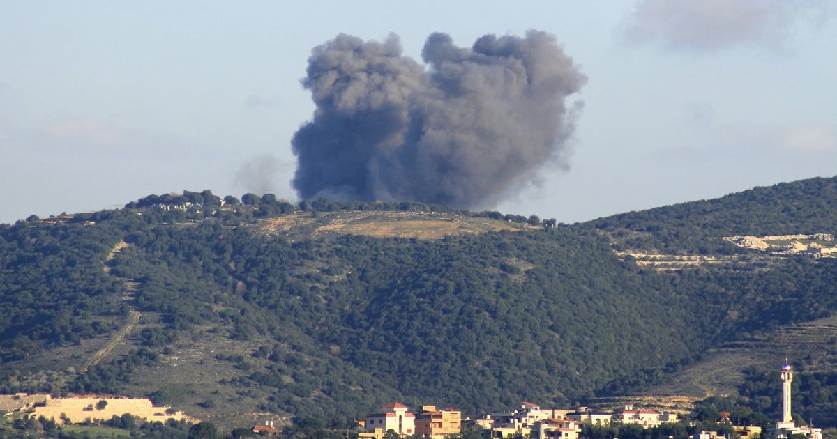 مقتل 5 عناصر من حزب الله‎ بغارات إسرائيلية على جنوب لبنان