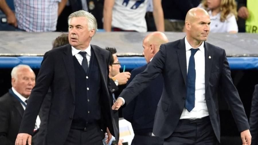 لماذا غضب أنشيلوتي من زيدان؟