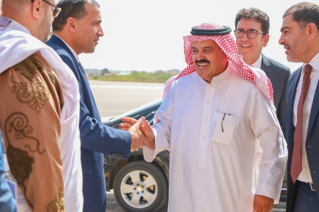 الشيباني يستقبل المستشار العام للاتحاد العربي لجمعيات بيوت الشباب - موقع الخليج الان