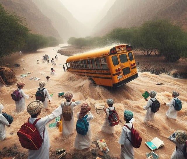 حادثة غرق الأطفال بسيول عُمان.. "الناجي الوحيد" يواجه اللوم والانتقادات