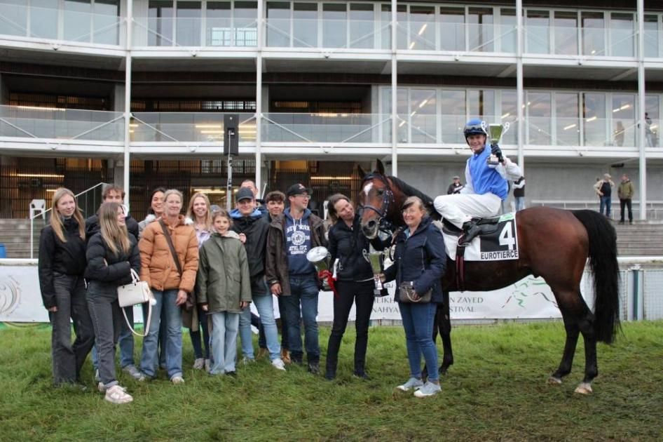 «فريدي» بطل كأس الشيخة فاطمة بنت مبارك في بلجيكا