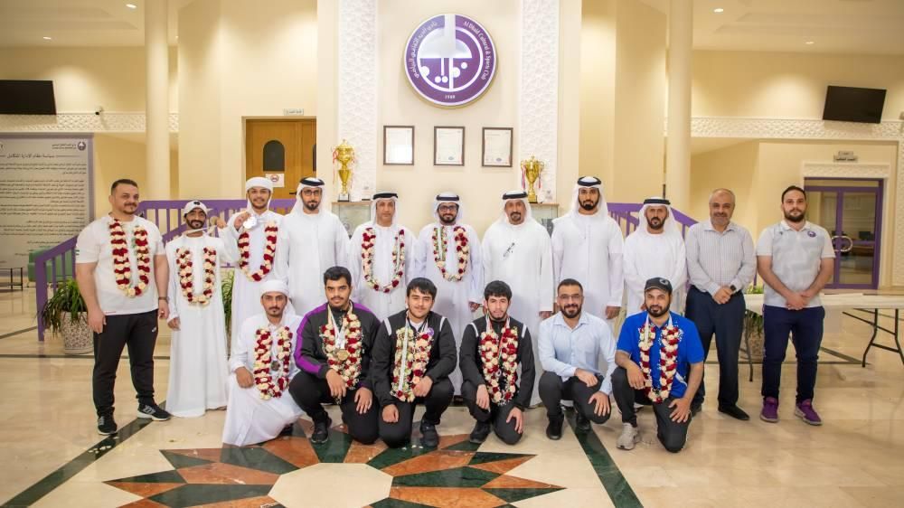 الذيد يستقبل أبطال العرب للرماية