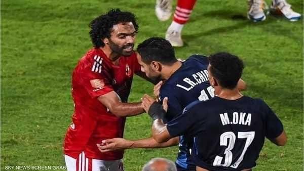 الاتحاد المصري يوقف الشيبي 6 مباريات بعد صدور حكم حبس حسين الشحات