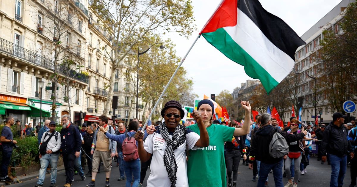 رغم الحظر.. مظاهرات داعمة للفلسطينيين في فرنسا