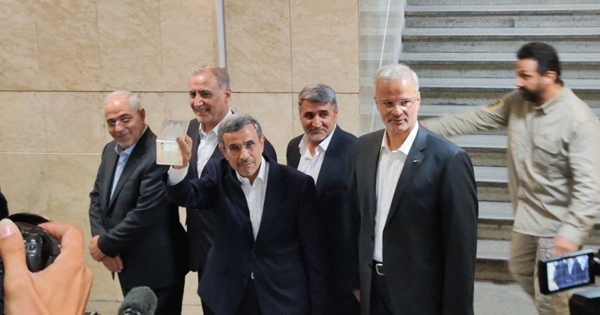 أحمدي نجاد يترشح لانتخابات الرئاسة الإيرانية (فيديو)