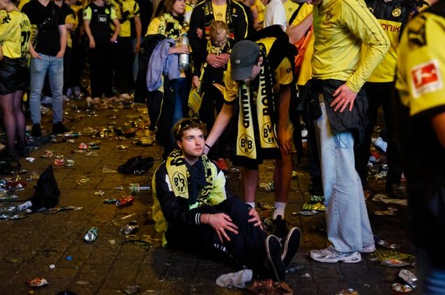 "الخليج الان" ترصد أحزان جماهير دورتموند بعد الخسارة أمام ريال مدريد (فيديو)