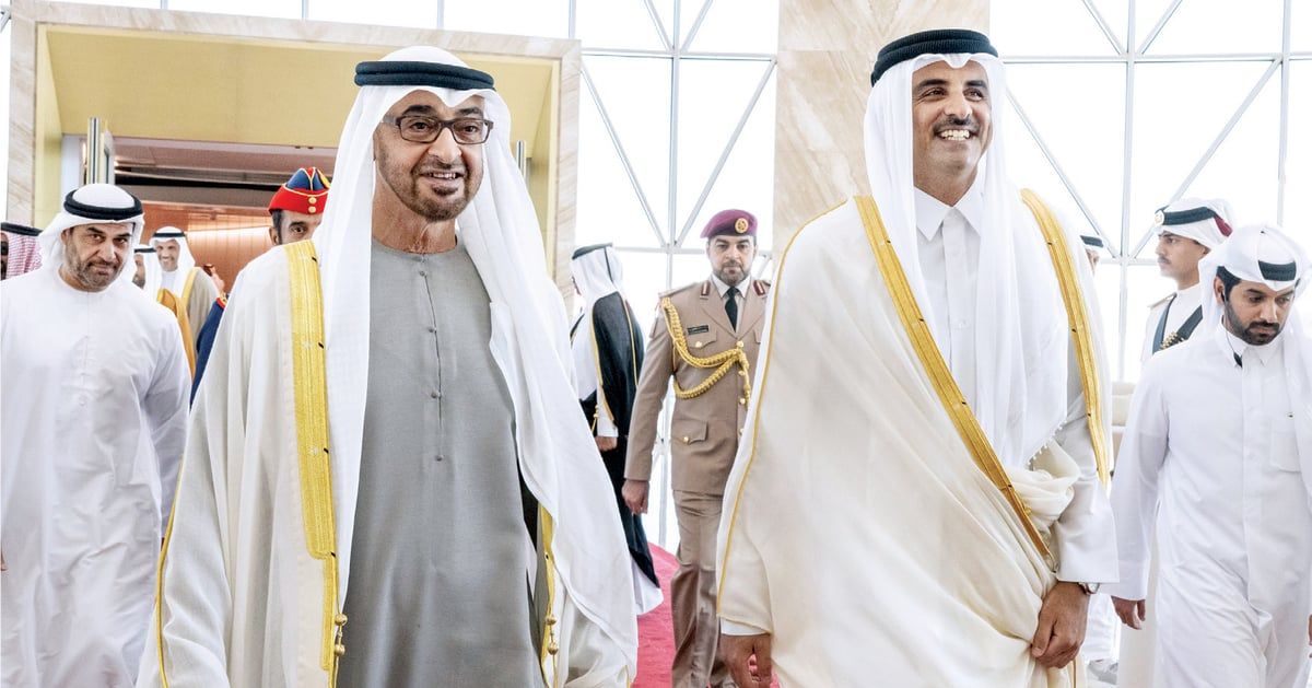 أمير قطر يصل إلى الإمارات في "زيارة أخوية"