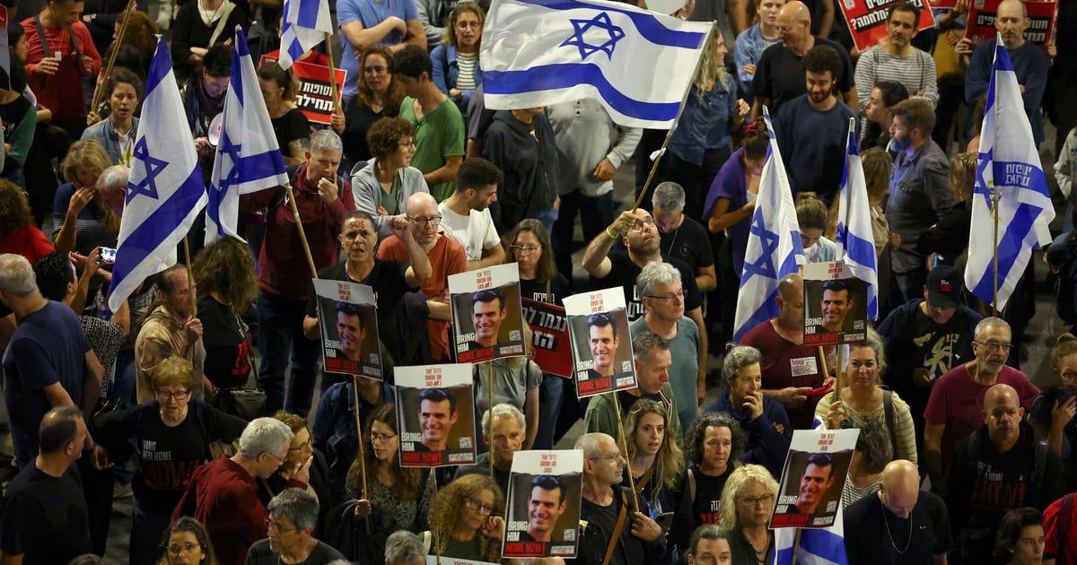 "يوم غضب".. مظاهرات ستعم 60 بؤرة في إسرائيل تطالب بصفقة أسرى
