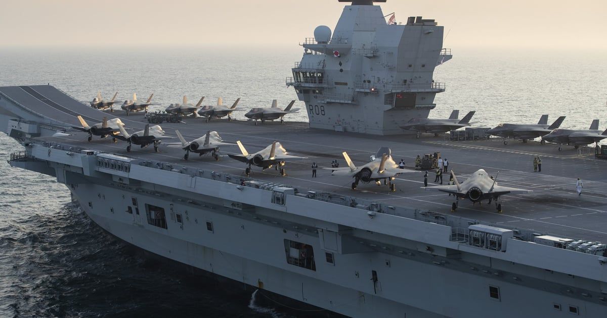 للمرة الأولى.. حاملة طائرات بريطانية بقيادة امرأة (صورة)