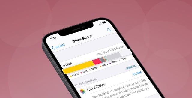 طريقتان للحصول على المزيد من مساحة التخزين في آيفون