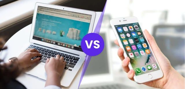 زيارة الموقع الإلكتروني أم استخدام التطبيق.. أيهما أفضل؟