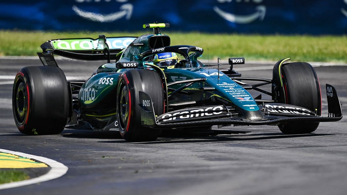 ألونسو الأسرع في اليوم الأول من التجارب الحرة بجائزة كندا الكبرى