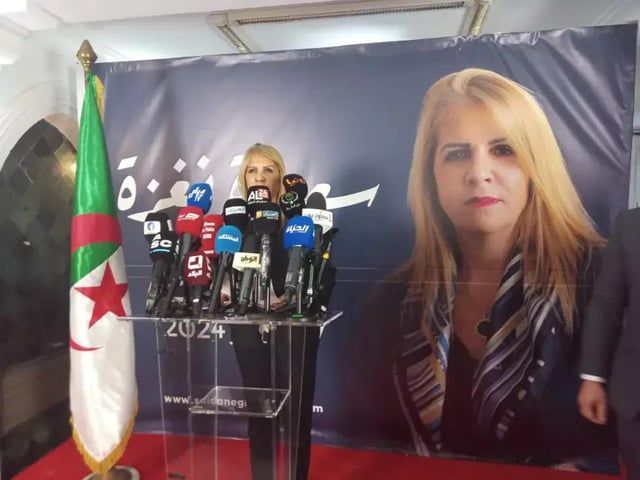 سابقة في الجزائر.. 3 سيدات يترشحن لـ"كرسي الرئاسة" (صور)