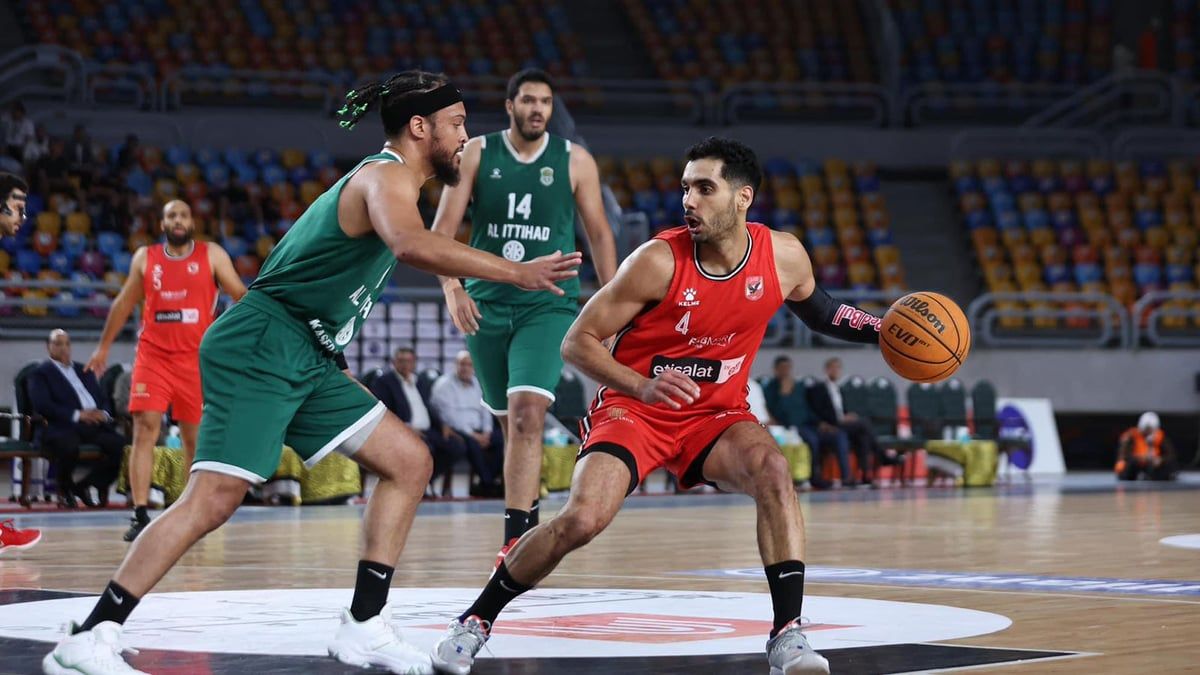 الاتحاد يهزم الأهلي في ثالث مواجهات نهائي دوري السوبر المصري لكرة السلة