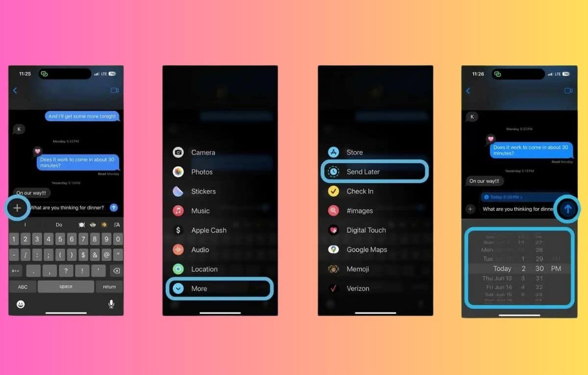 كيفية جدولة الرسائل في هواتف آيفون في نظام iOS 18  - موقع الخليج الان