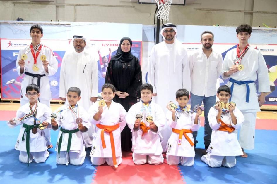 58 لاعباً ولاعبة يجتازون اختبارات أحزمة الكاراتيه