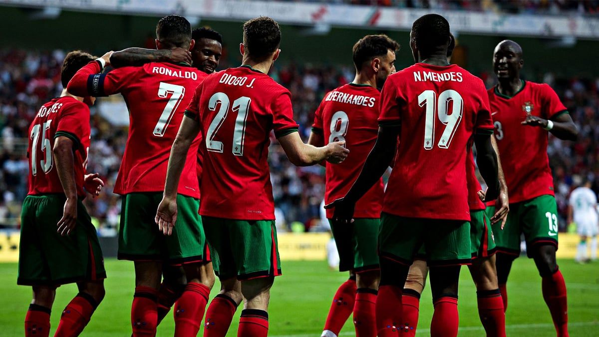 الموعد والقنوات الناقلة ومعلق مباراة البرتغال والتشيك