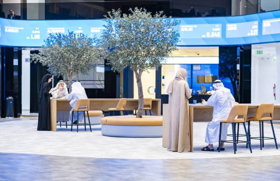 أسهم الإمارات ترتفع في ختام جلسة هادئة