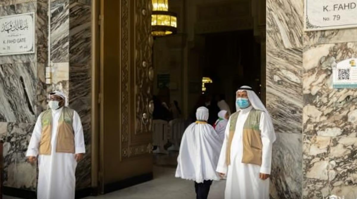 هيئة العناية بشؤون الحرمين تخصص أبواب لدخول وخروج الحجاج - موقع الخليج الان