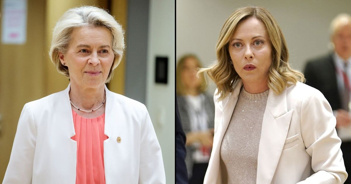 عشاء أوروبي غير مثمر.. ميلوني "مهمشة" و"مصير غامض" لفون دير لاين