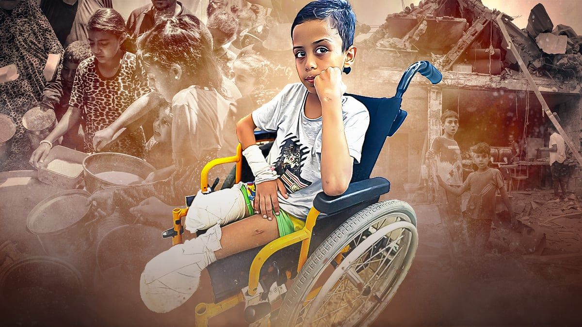 غزة.. 14 ألف طفل قتيل و17 ألف يتيم