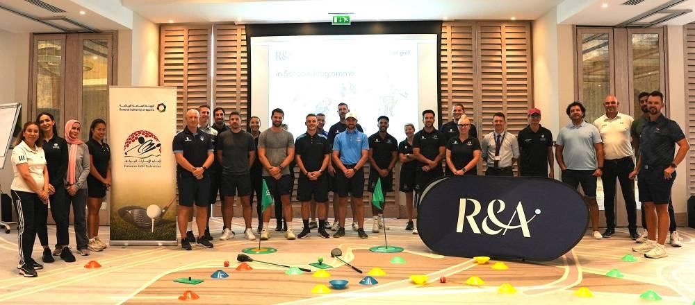 اتحاد الغولف ينظم دورة تدريبية لمدرسي التربية الرياضية