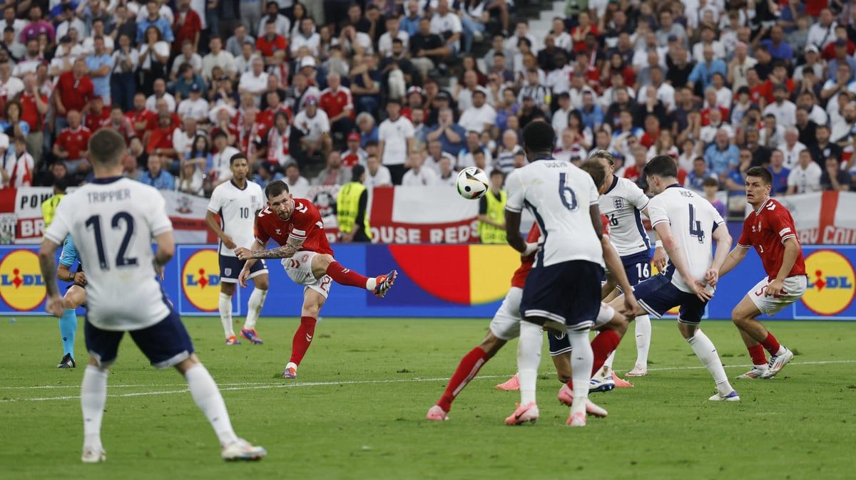 يورو 2024: الدنمارك تفرض التعادل على إنجلترا