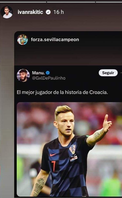 راكيتيتش يصدم مودريتش وزملاءه بمنشور مثير (صورة)