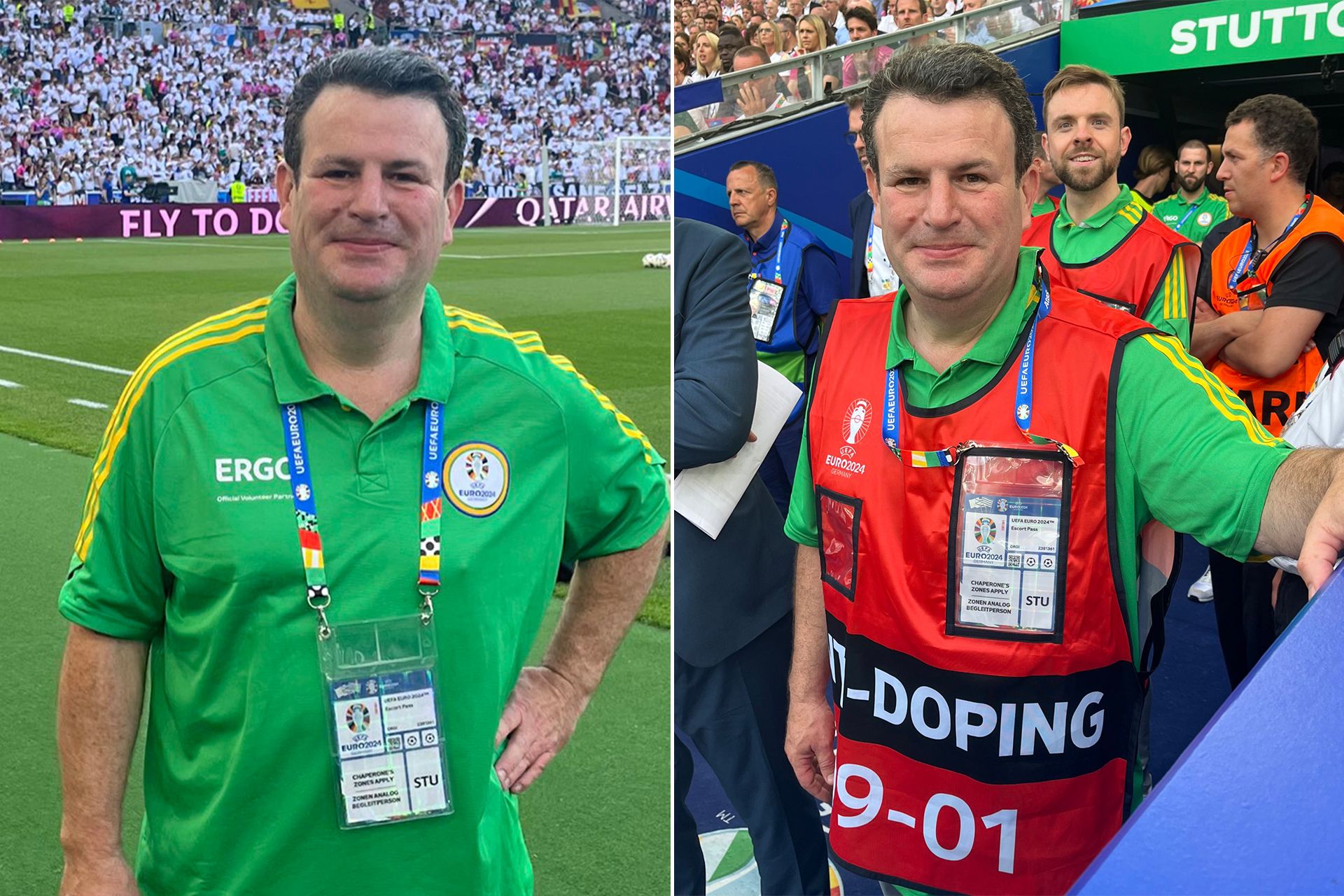 وزير ألماني يعمل متطوعا في بطولة يورو 2024 - موقع الخليج الان