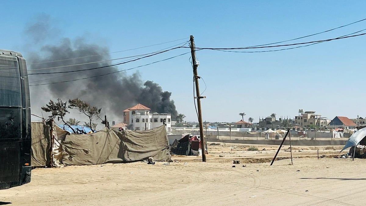 مقتل 24 فلسطينيا إثر قصف على خيام نازحين جنوبي غزة