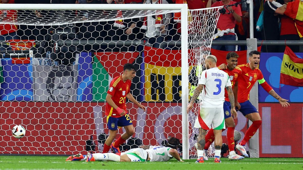 إسبانيا تهزم إيطاليا وتعبر إلى ثمن نهائي يورو 2024