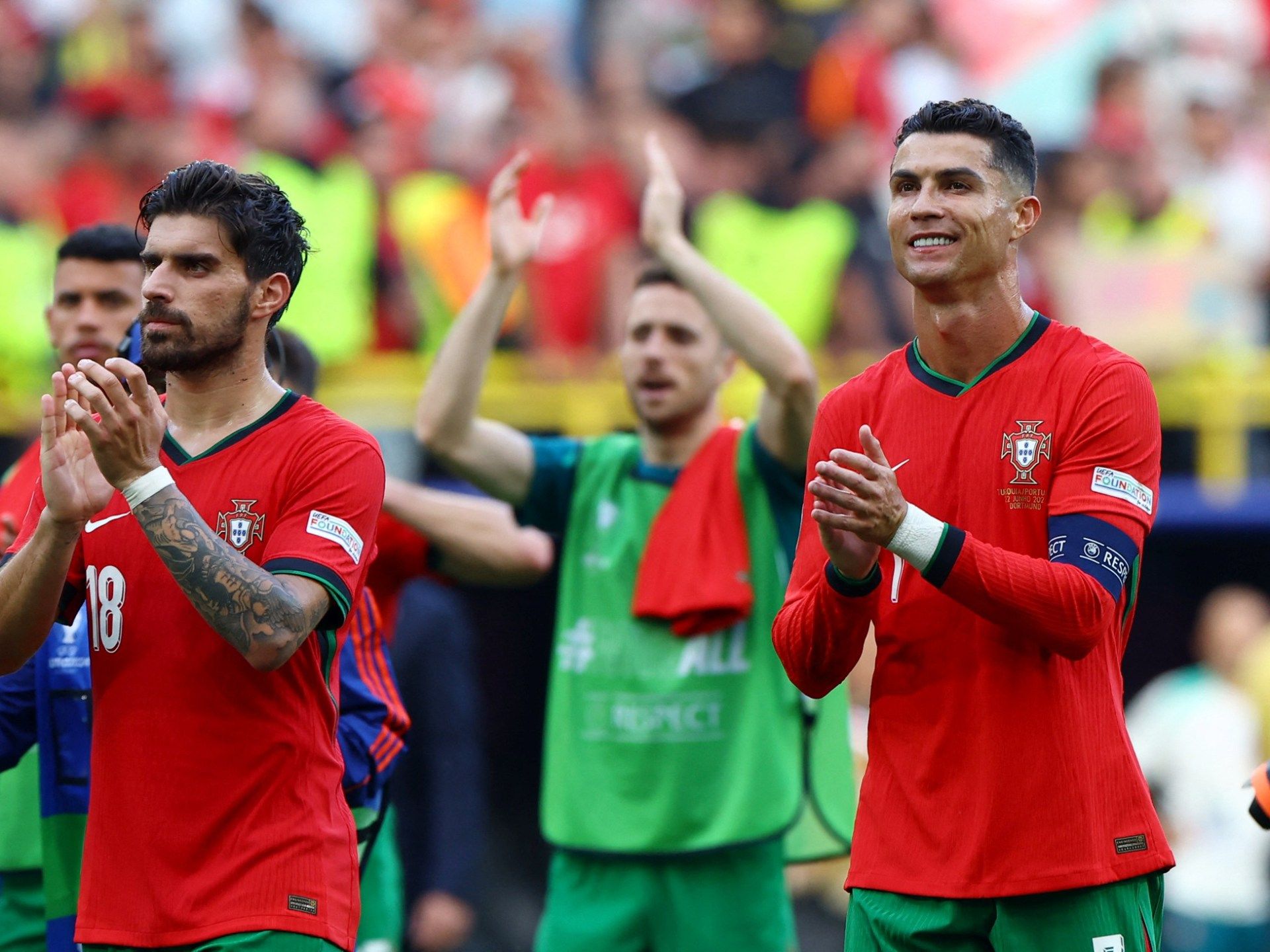 يورو 2024.. البرتغال تتأهل لثمن النهائي وبلجيكا تستعيد توازنها وتنعش آمالها - موقع الخليج الان