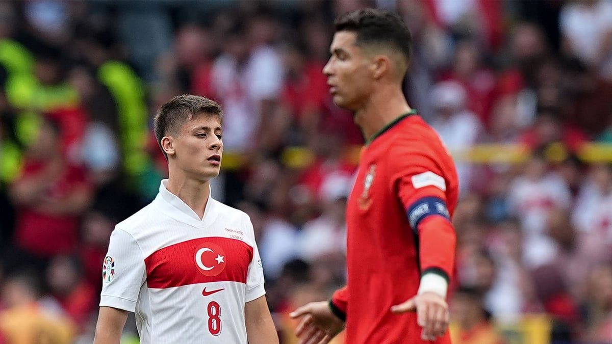 هل تعمد رونالدو عدم مصافحة أردا غولر عقب مباراة البرتغال وتركيا؟ (فيديو)